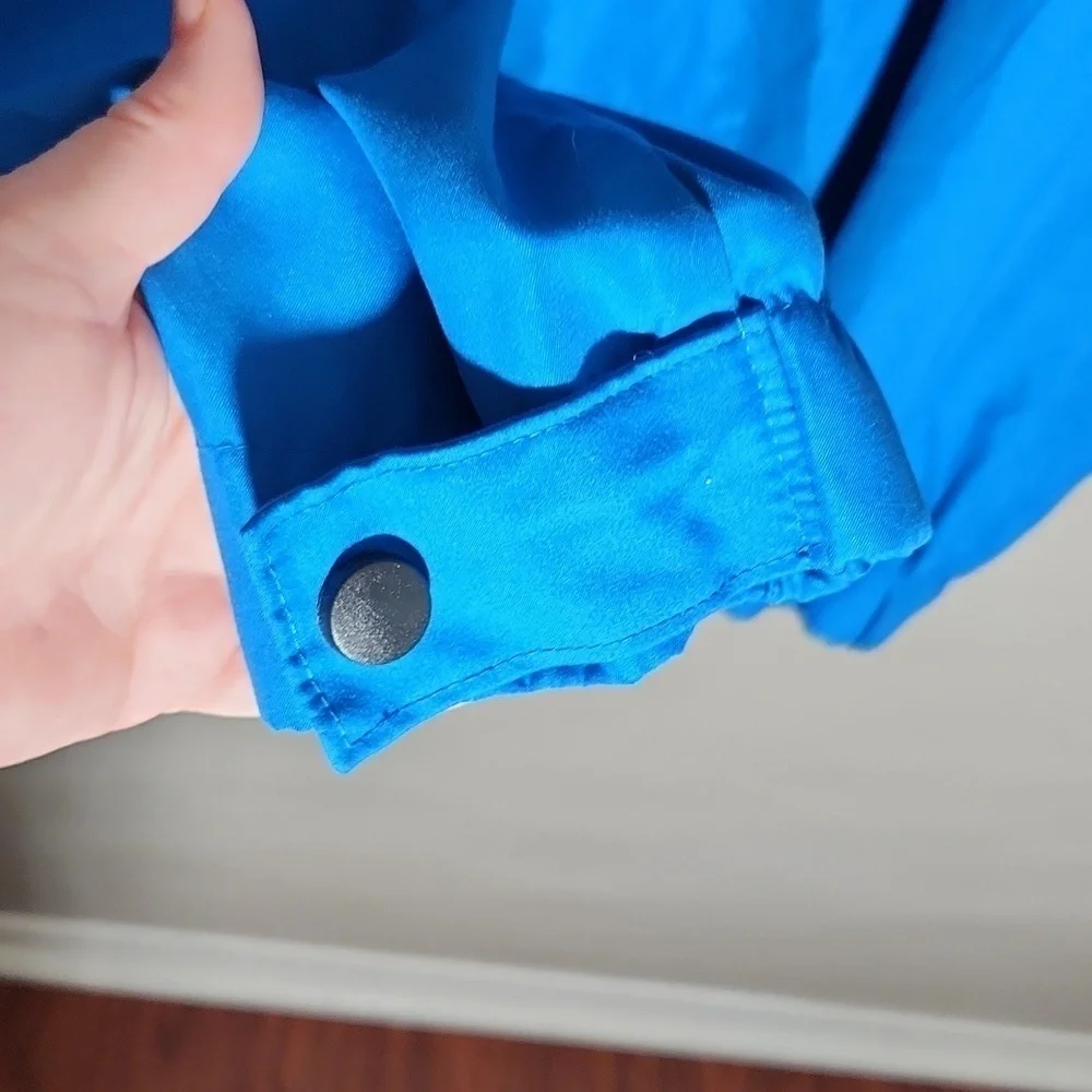 WP Golf Jacket Mens Weatherproof Wind Breaker Size XXL Blue
